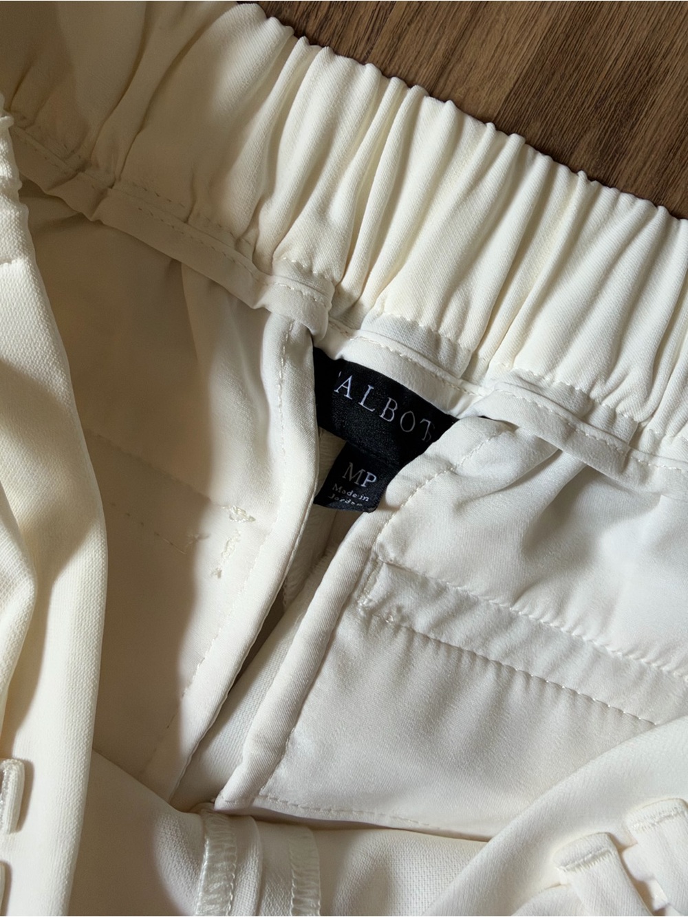 Talbots Wide Leg Drawstring Pants - Picture 5 of 5